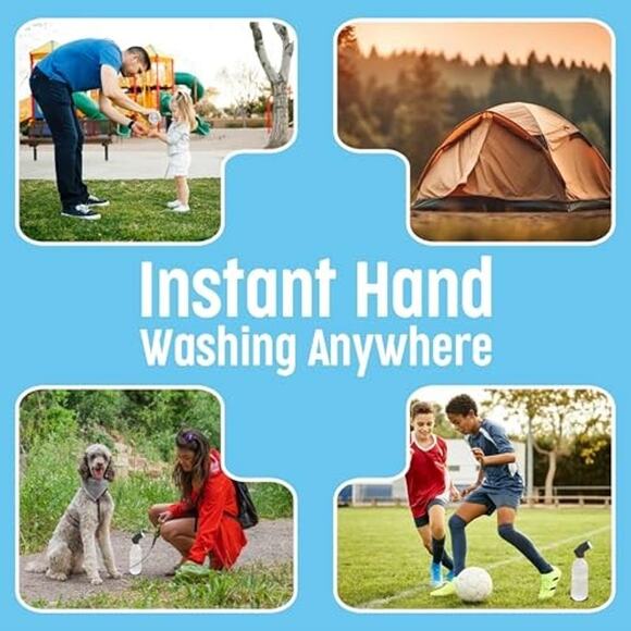 NWT Suds2Go Portable Hand Washing Station with Foam Soap Reservoir, Universal - Picture 4 of 4